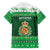 Wales Christmas Family Matching Short Sleeve Bodycon Dress and Hawaiian Shirt Cymru Dragon Nadolig Llawen - Wonder Print Shop