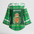 Wales Christmas Kimono Sleeve Blouse Cymru Dragon Nadolig Llawen - Wonder Print Shop