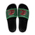 Wales Christmas Slide Sandals Cymru Dragon Nadolig Llawen - Wonder Print Shop