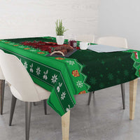 Wales Christmas Tablecloth Cymru Dragon Nadolig Llawen - Wonder Print Shop