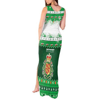 Wales Christmas Tank Maxi Dress Cymru Dragon Nadolig Llawen - Wonder Print Shop