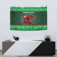 Wales Christmas Tapestry Cymru Dragon Nadolig Llawen - Wonder Print Shop