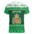 Wales Christmas Women V-Neck T-Shirt Cymru Dragon Nadolig Llawen - Wonder Print Shop