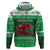Wales Christmas Zip Hoodie Cymru Dragon Nadolig Llawen - Wonder Print Shop