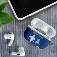 Ukraine Christmas AirPods Case Ded Moroz And Snegurochka - Wonder Print Shop