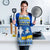 Ukraine Christmas Apron Ded Moroz And Snegurochka - Wonder Print Shop