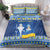 Ukraine Christmas Bedding Set Ded Moroz And Snegurochka - Wonder Print Shop