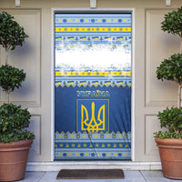 Ukraine Christmas Door Cover Ded Moroz And Snegurochka - Wonder Print Shop