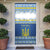 Ukraine Christmas Door Cover Ded Moroz And Snegurochka - Wonder Print Shop