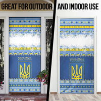 Ukraine Christmas Door Cover Ded Moroz And Snegurochka - Wonder Print Shop