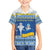 Ukraine Christmas Family Matching Short Sleeve Bodycon Dress and Hawaiian Shirt Ded Moroz And Snegurochka - Wonder Print Shop