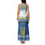 Ukraine Christmas Family Matching Tank Maxi Dress and Hawaiian Shirt Ded Moroz And Snegurochka - Wonder Print Shop