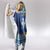 Ukraine Christmas Hooded Blanket Ded Moroz And Snegurochka - Wonder Print Shop