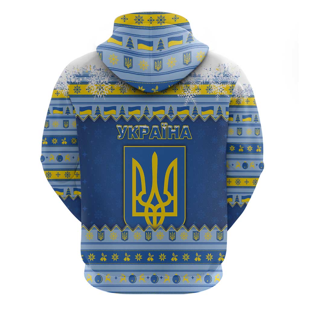 Ukraine Christmas Hoodie Ded Moroz And Snegurochka - Wonder Print Shop
