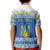 Ukraine Christmas Kid Polo Shirt Ded Moroz And Snegurochka - Wonder Print Shop