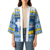 Ukraine Christmas Kimono Ded Moroz And Snegurochka - Wonder Print Shop