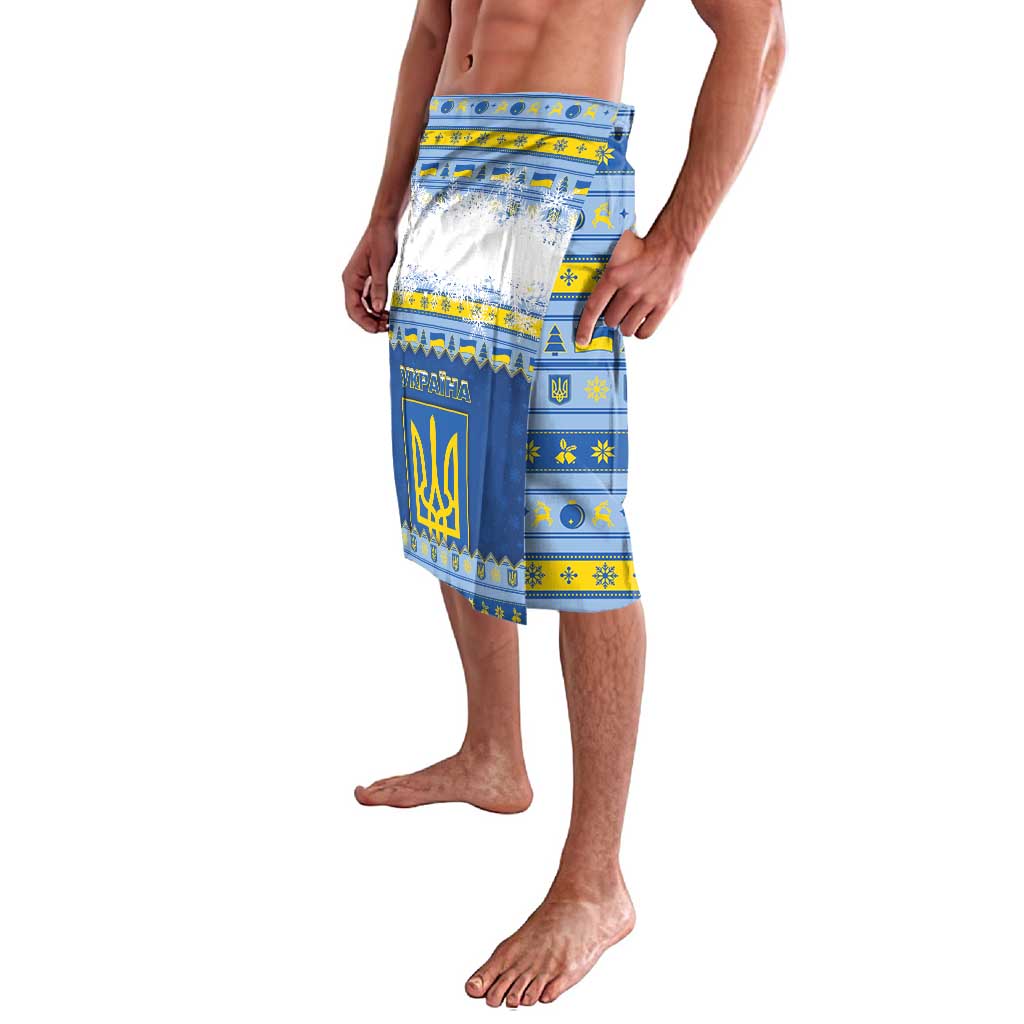 Ukraine Christmas Lavalava Ded Moroz And Snegurochka - Wonder Print Shop