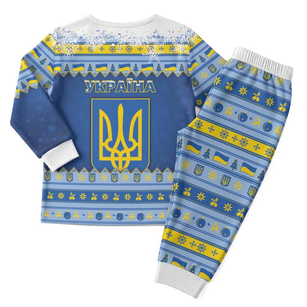 Ukraine Christmas Pajama Set Ded Moroz And Snegurochka - Wonder Print Shop