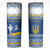 Ukraine Christmas Skinny Tumbler Ded Moroz And Snegurochka - Wonder Print Shop