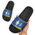 Ukraine Christmas Slide Sandals Ded Moroz And Snegurochka - Wonder Print Shop