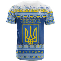 Ukraine Christmas T Shirt Ded Moroz And Snegurochka - Wonder Print Shop