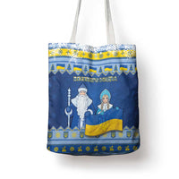 Ukraine Christmas Tote Bag Ded Moroz And Snegurochka - Wonder Print Shop