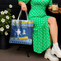 Ukraine Christmas Tote Bag Ded Moroz And Snegurochka - Wonder Print Shop