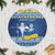Ukraine Christmas Tree Skirt Ded Moroz And Snegurochka - Wonder Print Shop
