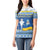 Ukraine Christmas Women Polo Shirt Ded Moroz And Snegurochka - Wonder Print Shop
