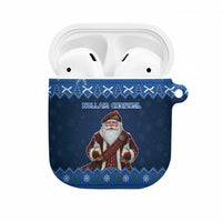 Scotland Christmas AirPods Case Scottish Santa Claus - Wonder Print Shop