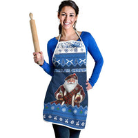 Scotland Christmas Apron Scottish Santa Claus - Wonder Print Shop