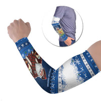 Scotland Christmas Arm Sleeves Scottish Santa Claus - Wonder Print Shop