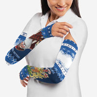 Scotland Christmas Arm Sleeves Scottish Santa Claus - Wonder Print Shop
