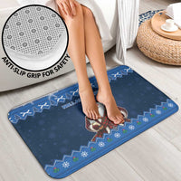 Scotland Christmas Bathroom Set Scottish Santa Claus - Wonder Print Shop