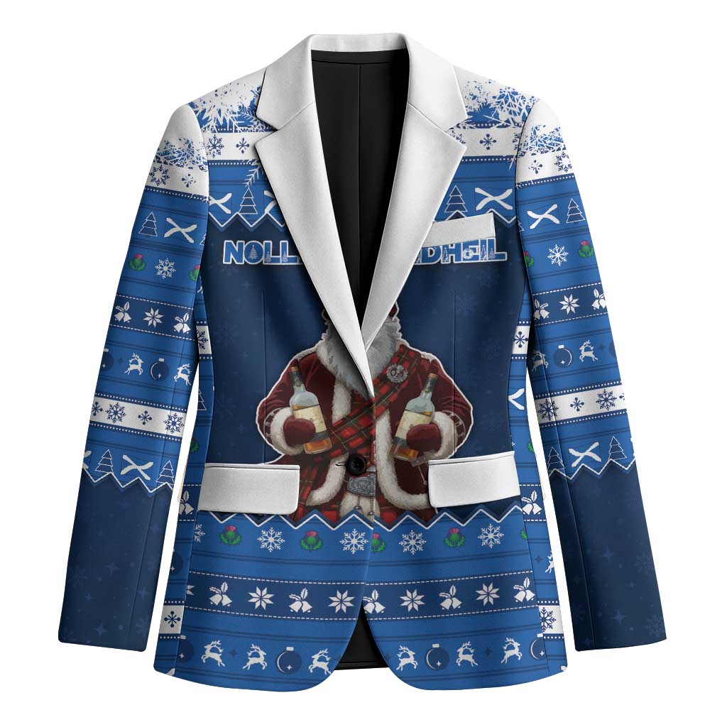 Scotland Christmas Blazer Scottish Santa Claus - Wonder Print Shop