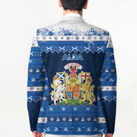 Scotland Christmas Blazer Scottish Santa Claus - Wonder Print Shop