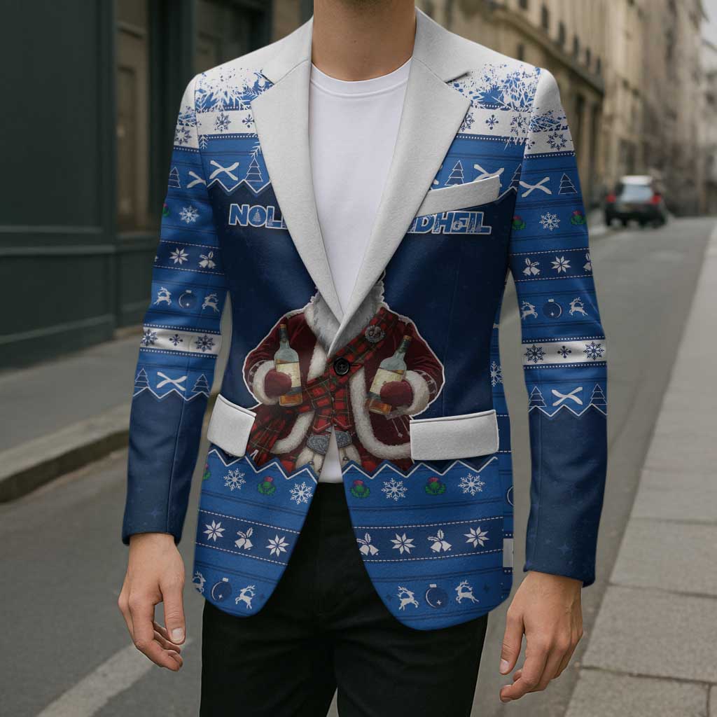 Scotland Christmas Blazer Scottish Santa Claus - Wonder Print Shop