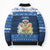 Scotland Christmas Bomber Puffer Jacket Scottish Santa Claus - Wonder Print Shop