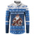 Scotland Christmas Button Sweatshirt Scottish Santa Claus - Wonder Print Shop