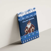 Scotland Christmas Canvas Wall Art Scottish Santa Claus - Wonder Print Shop