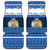 Scotland Christmas Car Mats Scottish Santa Claus - Wonder Print Shop