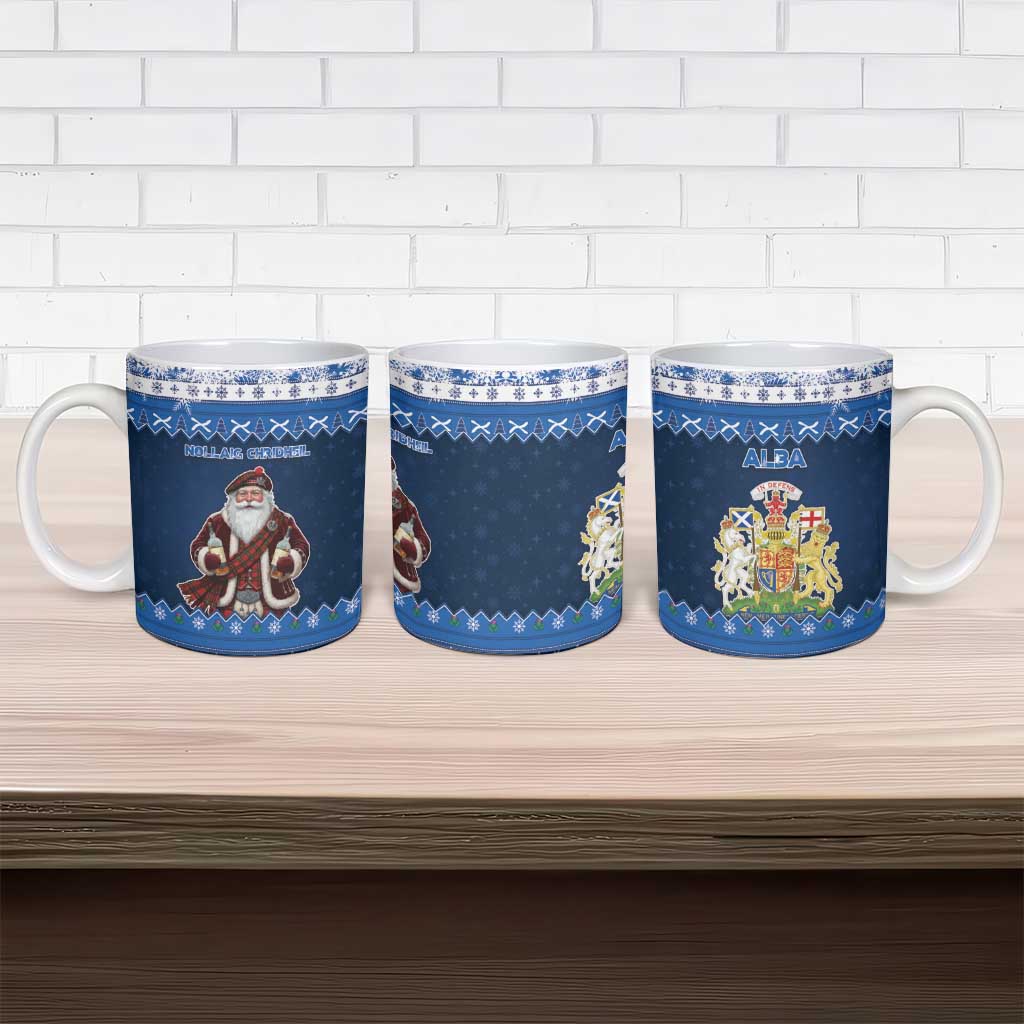 Scotland Christmas Ceramic Mug Scottish Santa Claus - Wonder Print Shop