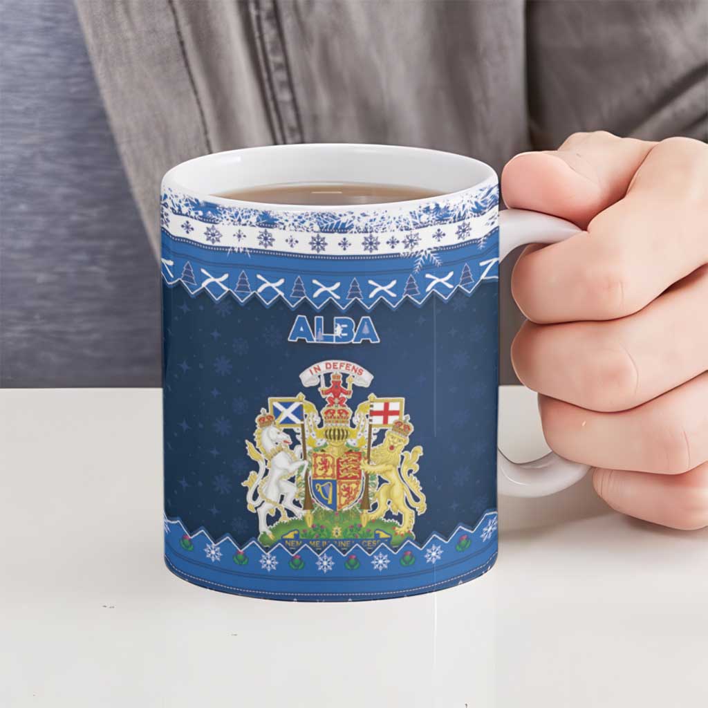 Scotland Christmas Ceramic Mug Scottish Santa Claus - Wonder Print Shop