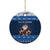 Scotland Christmas Ceramic Ornament Scottish Santa Claus - Wonder Print Shop