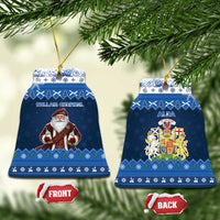 Scotland Christmas Ceramic Ornament Scottish Santa Claus - Wonder Print Shop