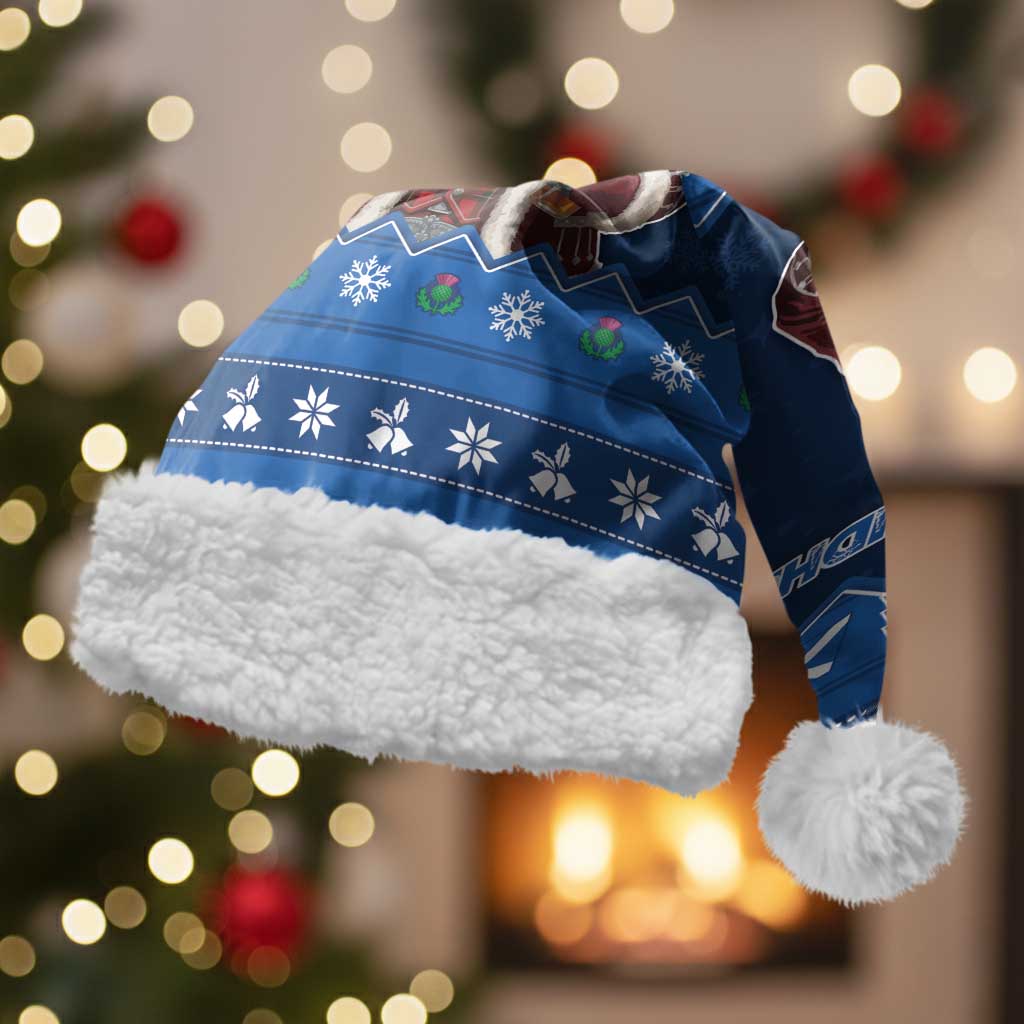 Scotland Christmas Santa Hat Scottish Santa Claus - Wonder Print Shop