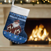 Scotland Christmas Stocking Scottish Santa Claus - Wonder Print Shop