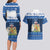 Scotland Christmas Couples Matching Long Sleeve Bodycon Dress and Hawaiian Shirt Scottish Santa Claus - Wonder Print Shop