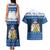 Scotland Christmas Couples Matching Tank Maxi Dress and Hawaiian Shirt Scottish Santa Claus - Wonder Print Shop
