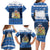 Scotland Christmas Family Matching Long Sleeve Bodycon Dress and Hawaiian Shirt Scottish Santa Claus - Wonder Print Shop